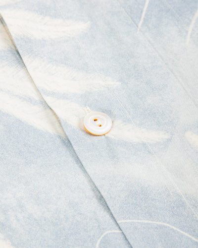 MotivMfg Dala Shirt - Moth Print Cotton Silk Broadcloth - Standard & Strange