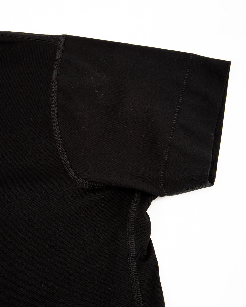 MotivMfg Shuttle T-Shirt - Black Cotton Silk Jersey - Standard & Strange