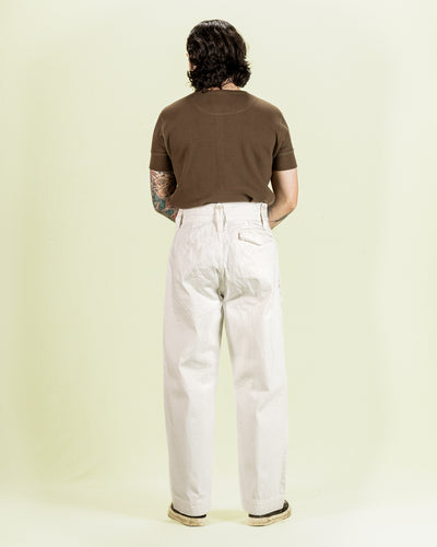 Nigel Cabourn British Army Pant Loose Denim - Off-White - Standard & Strange