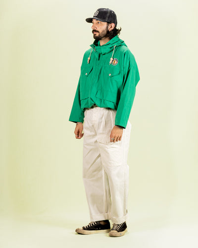 Nigel Cabourn Cricket Club US4 Flight Jacket - Green - Standard & Strange