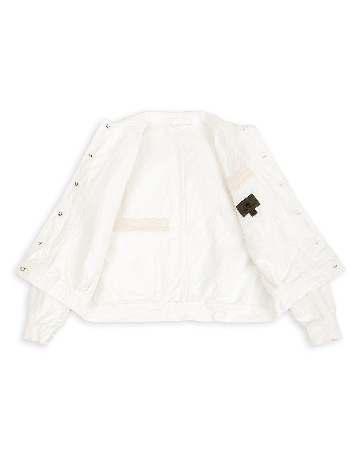 Nigel Cabourn French Work Jacket - Off-White Hemp Canvas - Standard & Strange