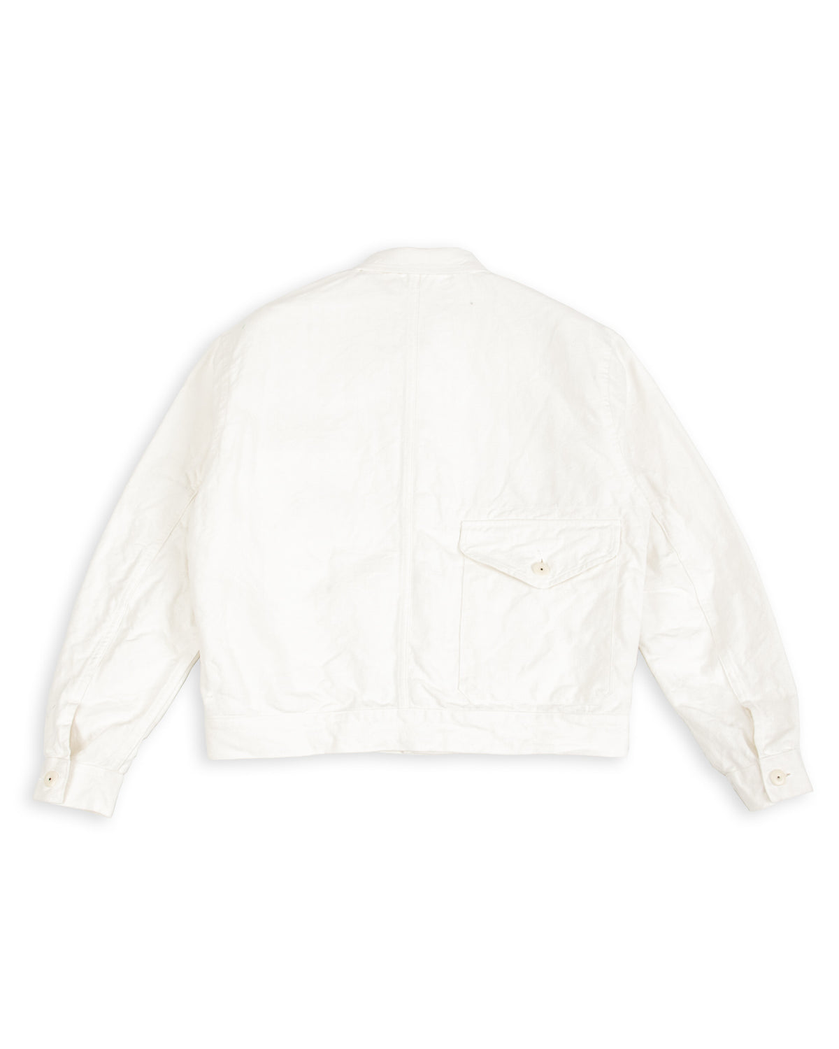 Nigel Cabourn French Work Jacket - Off-White Hemp Canvas - Standard & Strange