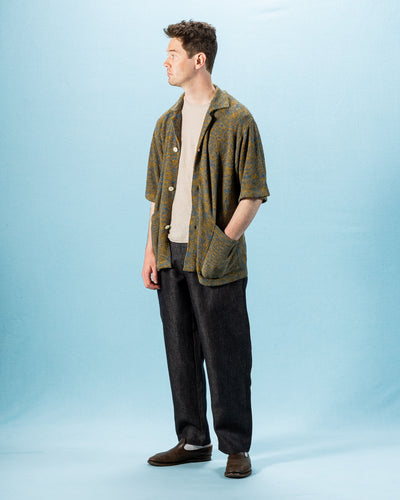 Olde H & Daughter Silk Cotton Beach Shirt - Beach Sand 10 - Standard & Strange