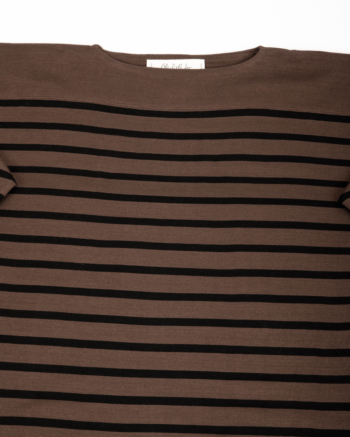 Olde H & Daughter Silk Heavy Weight Pullover - Brown/Black 10 - Standard & Strange
