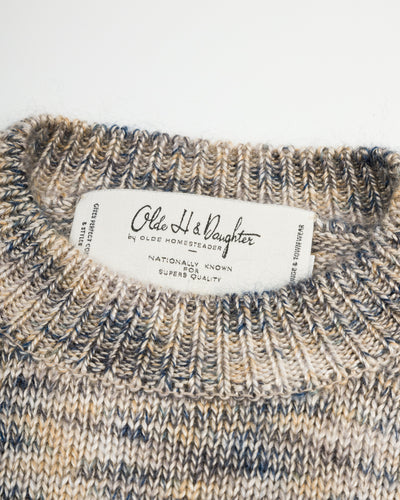 Olde H & Daughter Silk Mohair Pullover - Granite 08 - Standard & Strange