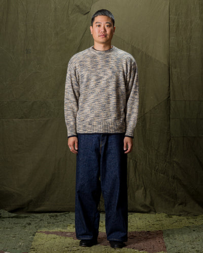 Olde H & Daughter Silk Mohair Pullover - Granite 08 - Standard & Strange