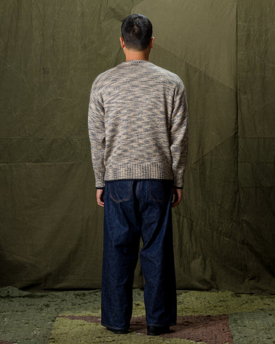 Olde H & Daughter Silk Mohair Pullover - Granite 08 - Standard & Strange