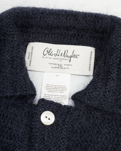 Olde H & Daughter Silk Mohair Wrap Stitches L/S Shirt - Night View 10 - Standard & Strange