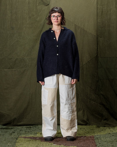 Olde H & Daughter Silk Mohair Wrap Stitches L/S Shirt - Night View 10 - Standard & Strange
