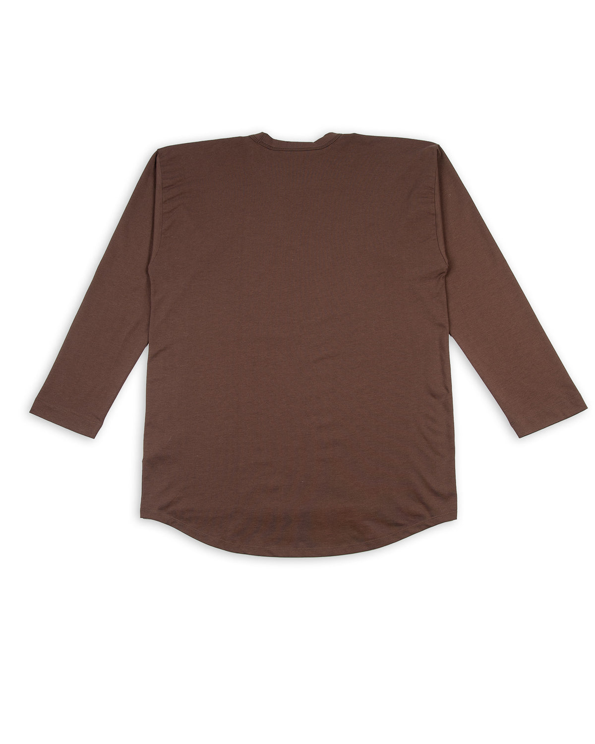 Olde H & Daughter Suvin Plain Stitch Crewneck L/S - Black Coffee - Standard & Strange