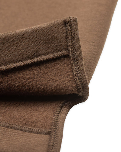 Olde Homesteader Cotton Fleece Henley Neck L/S - Rustic Wood - Standard & Strange