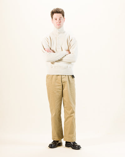 Olde Homesteader Stand Collar Long Sleeve - Oatmeal - Standard & Strange