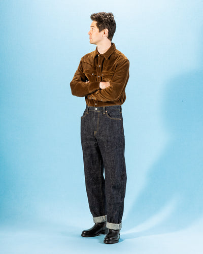 Omoto Denim 15.5 oz Loose Fit Jeans - Slub Nep Denim - Standard & Strange