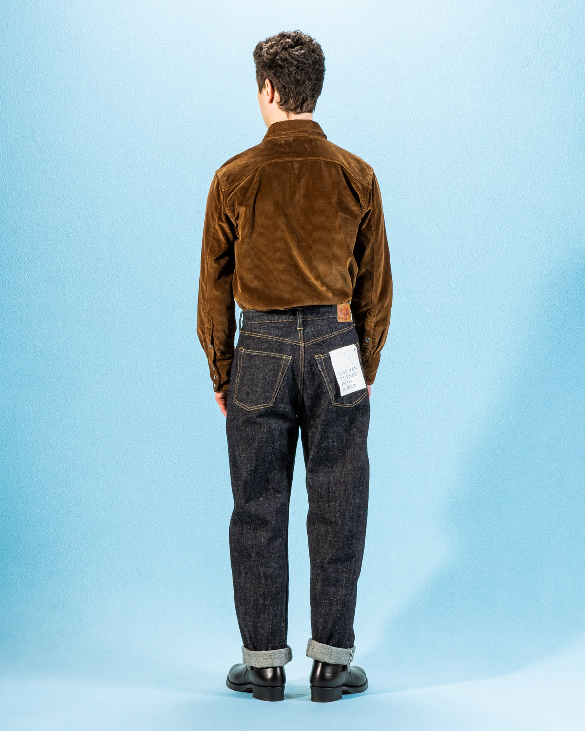 Omoto Denim 15.5 oz Loose Fit Jeans - Slub Nep Denim - Standard & Strange