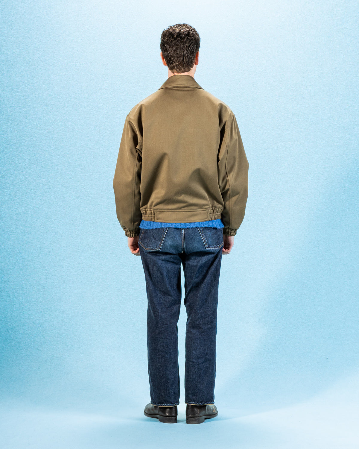 Monitaly CWE Blouson - Mustard Italian Gabardine - Standard & Strange