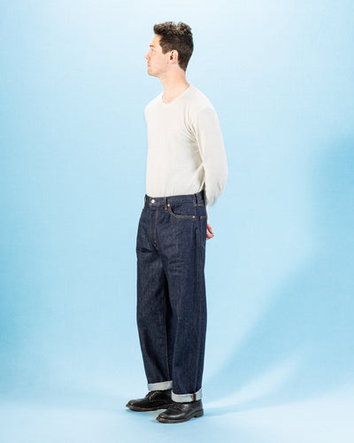 OrSlow 101 Dad's Fit Denim Pants (Unisex) - One Wash - Standard & Strange