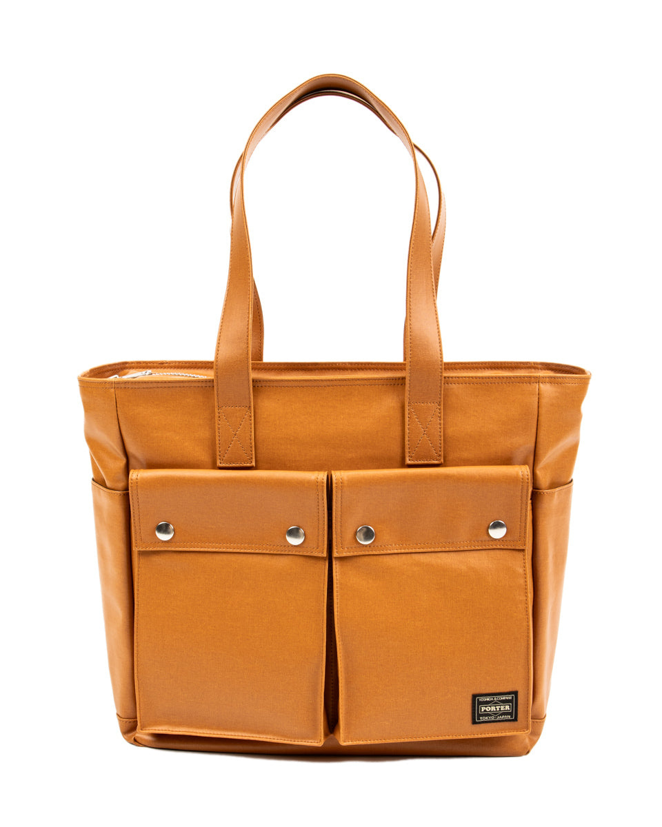 PORTER - Yoshida & Co Free Style Tote Bag - Camel - Standard & Strange