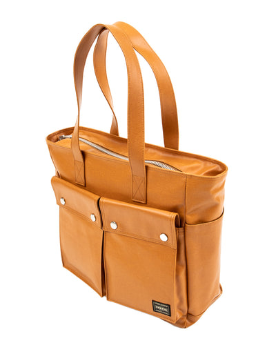 PORTER - Yoshida & Co Free Style Tote Bag - Camel - Standard & Strange