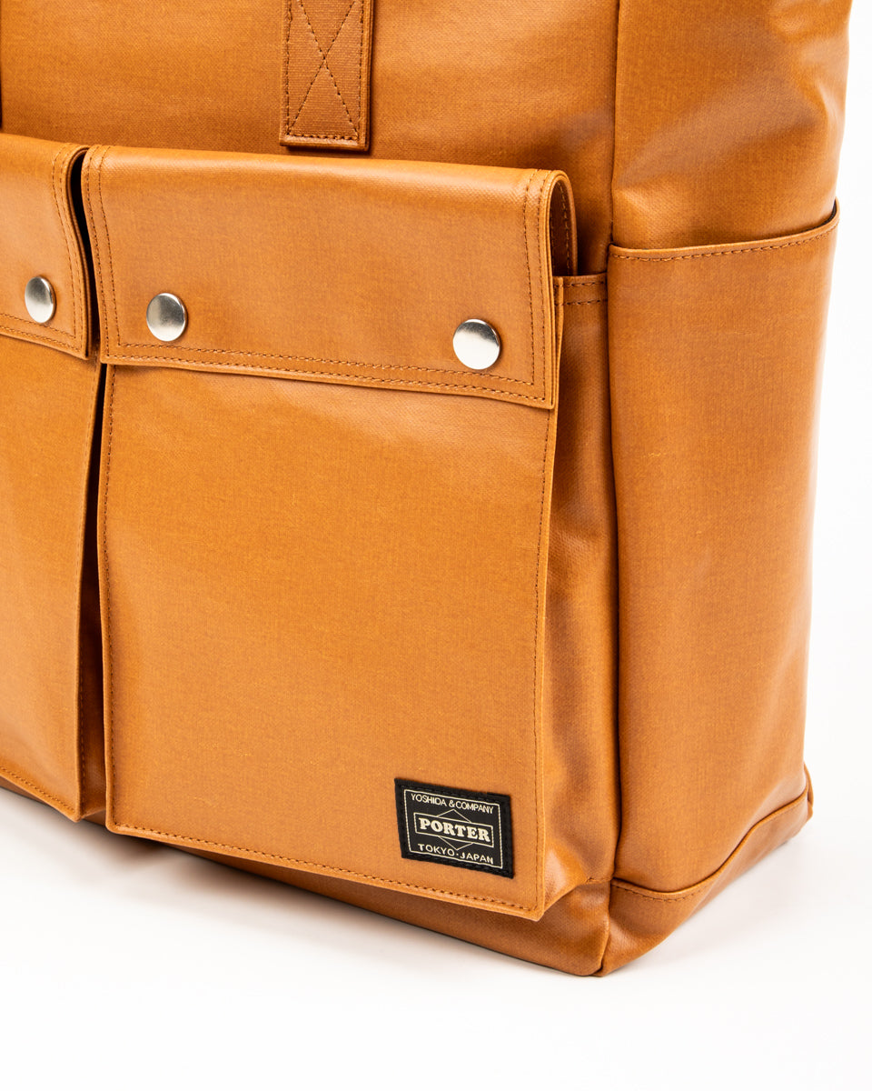 PORTER - Yoshida & Co Free Style Tote Bag - Camel - Standard & Strange