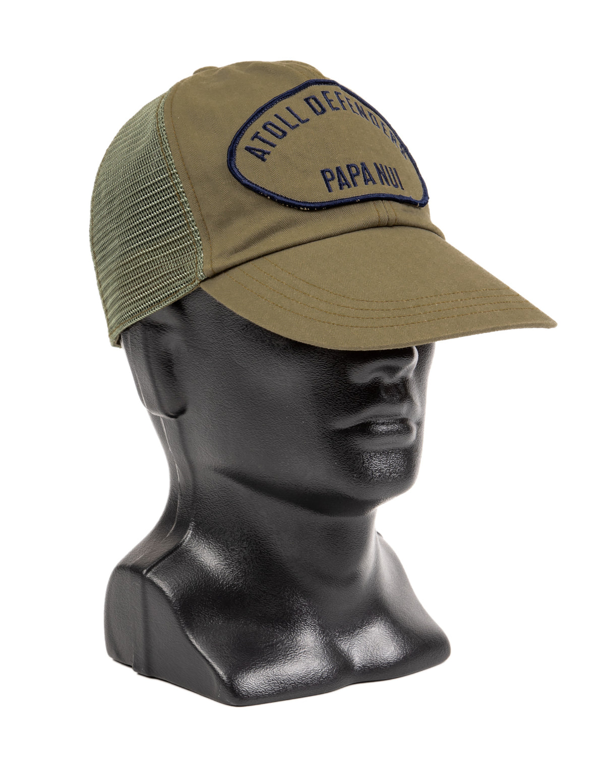 Papa Nui Original Ships Cap - Olive HBT - Standard & Strange