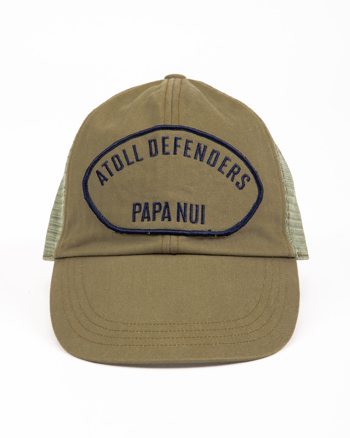 Papa Nui Original Ships Cap - Olive HBT - Standard & Strange
