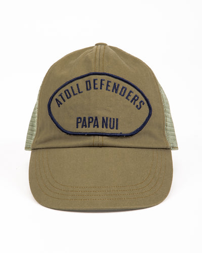 Papa Nui Original Ships Cap - Olive HBT - Standard & Strange