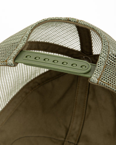 Papa Nui Original Ships Cap - Olive HBT - Standard & Strange