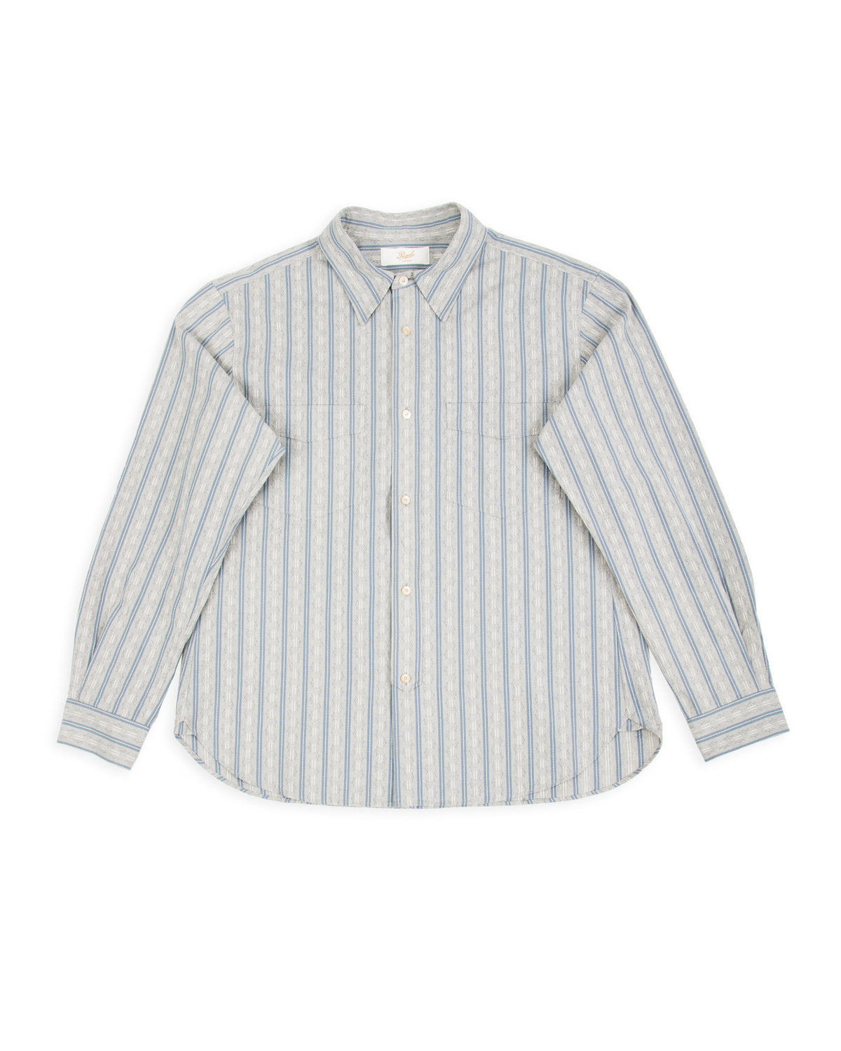 Prequel Striped Work Shirt - Grey - Standard & Strange