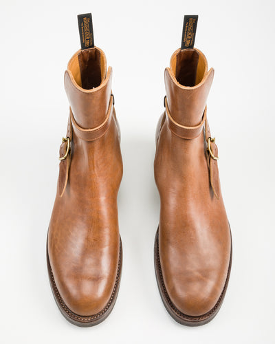 Rolling Dub Trio Griffin Jodhpur Boots - Brown Horsebutt - Standard & Strange
