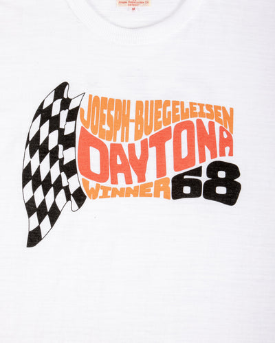 The Real McCoy's Athletic T-Shirt / Daytona '68 - White - Standard & Strange