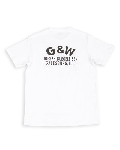 The Real McCoy's Athletic T-Shirt / Daytona '68 - White - Standard & Strange