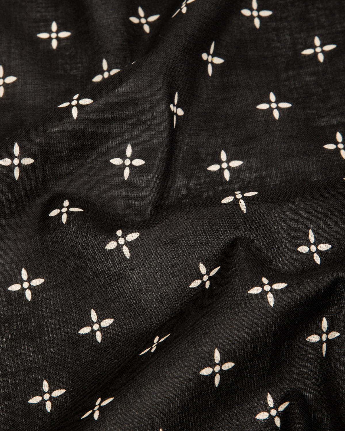 The Real McCoy's Bandanna 'Cross' - Black - Standard & Strange