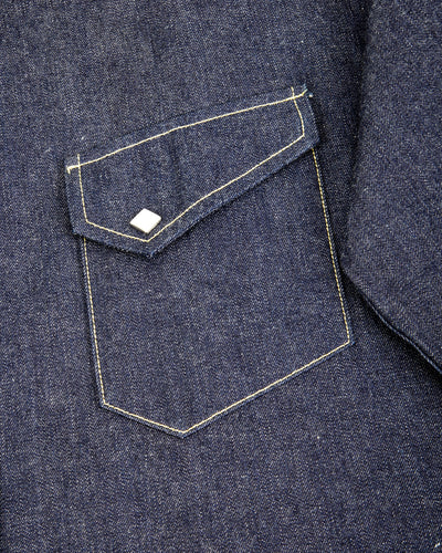 The Real McCoy's Denim Western Shirt / Ridge Slant - Standard & Strange