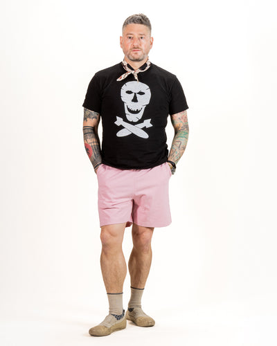 The Real McCoy's Jersey Gym Shorts - Pink - Standard & Strange