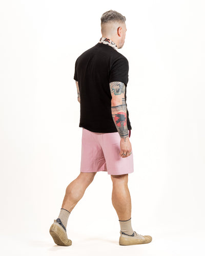 The Real McCoy's Jersey Gym Shorts - Pink - Standard & Strange