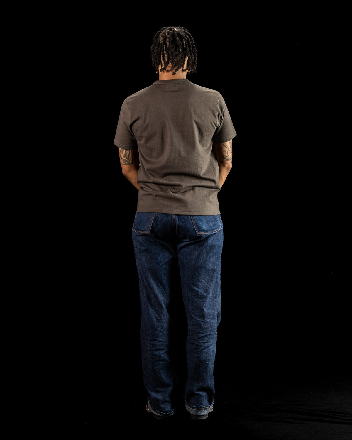 The Real McCoy's Joe McCoy Pocket Tee - Charcoal - Standard & Strange