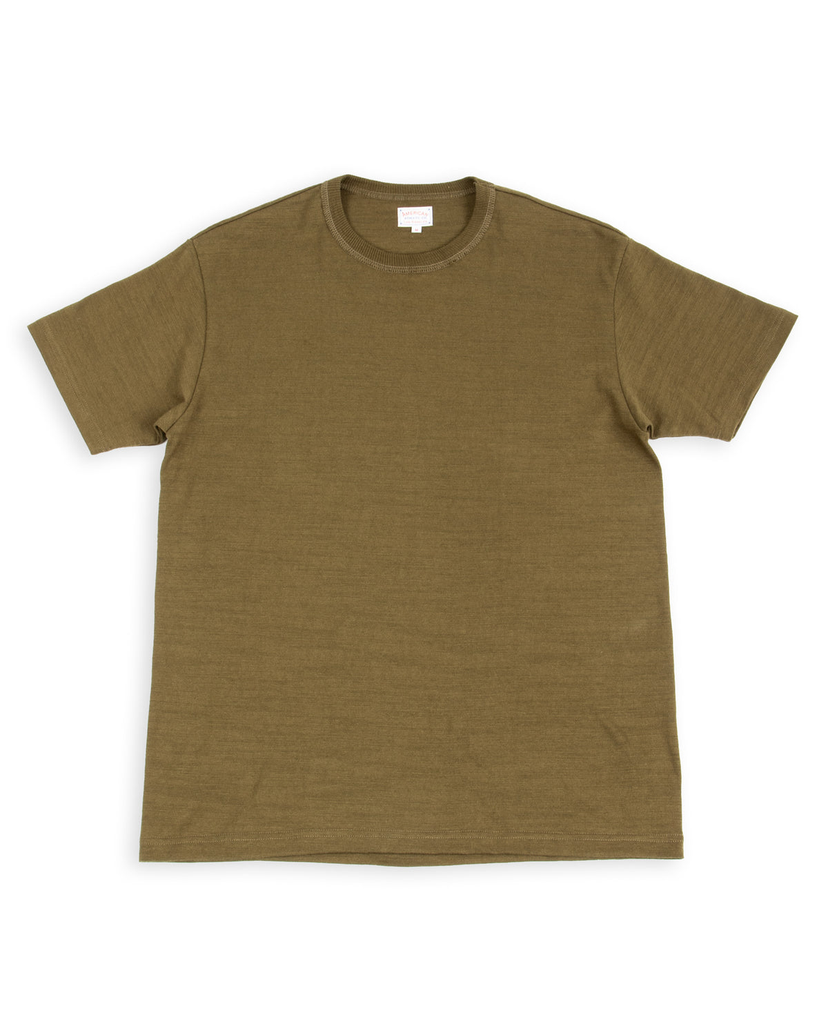 The Real McCoy's Athletic T-Shirt / Loop-Wheel - Olive - Standard & Strange