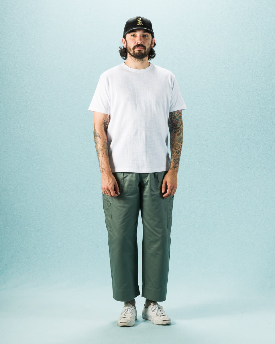 The Real McCoy's Athletic T-Shirt / Loop-Wheel - White - Standard & Strange