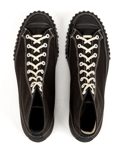 The Real McCoy's Military Canvas Training Shoes - Black - Standard & Strange