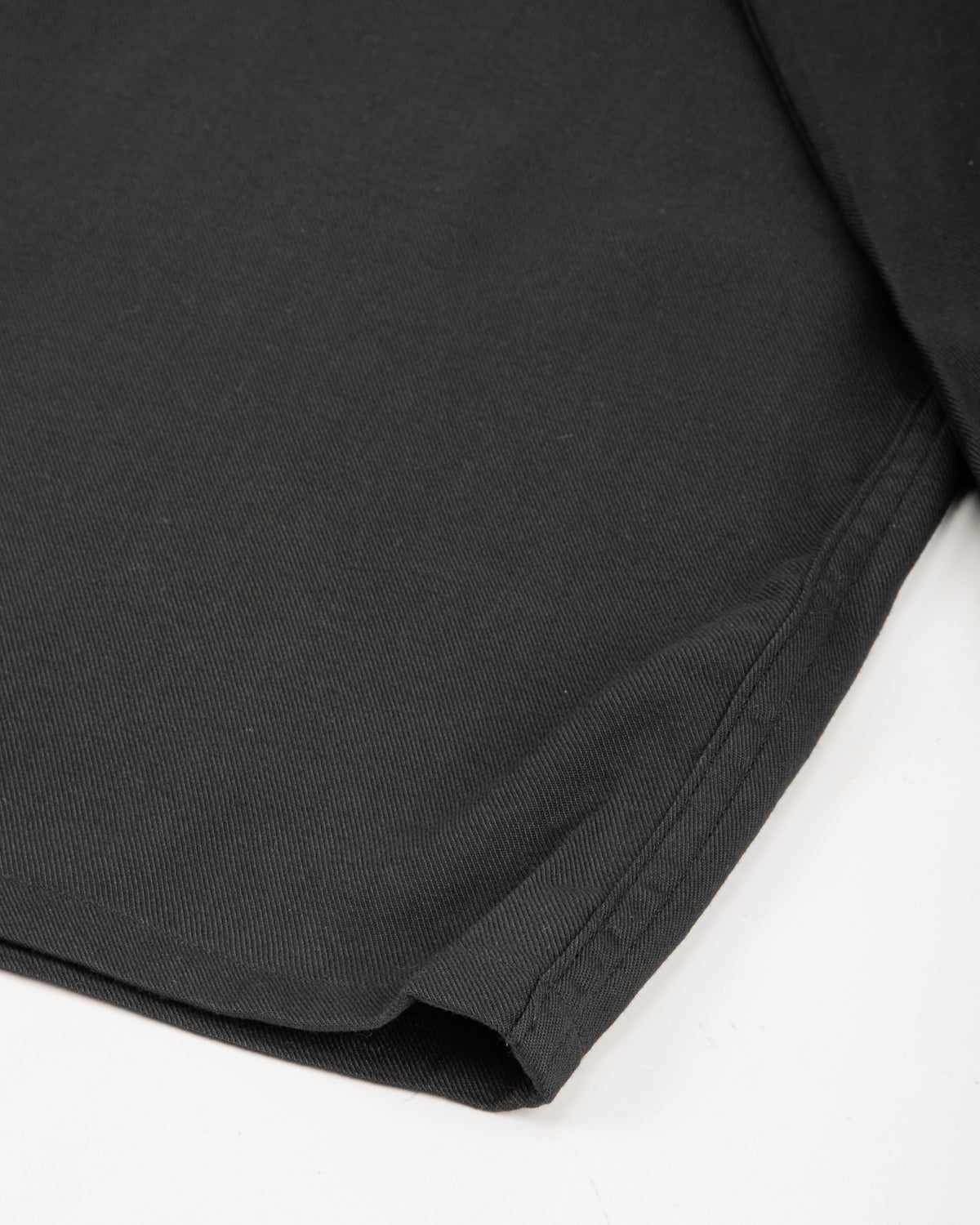 The Real McCoy's Open Collar Rayon Shirt - Black - Standard & Strange