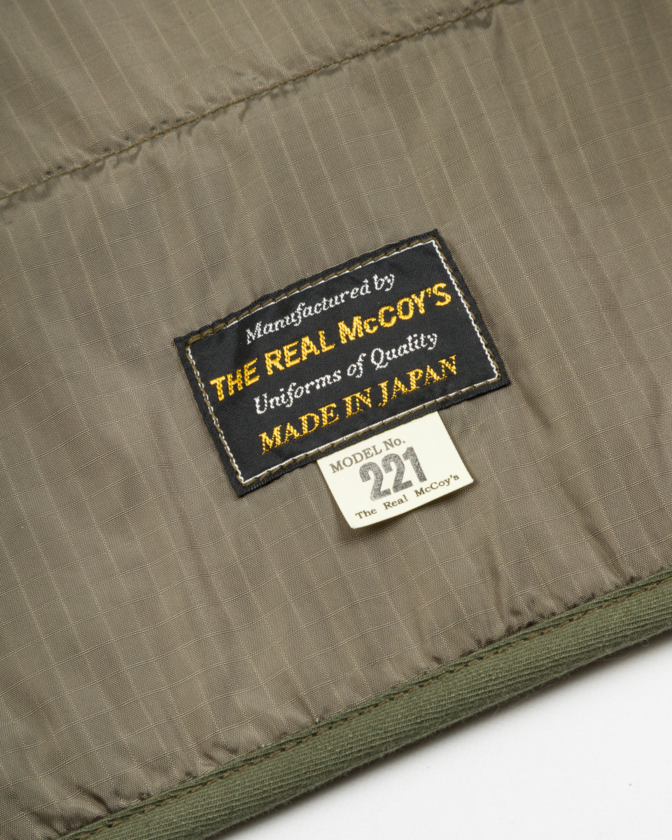 The Real McCoy's Parka, Liner, M-1951 (FW22) - Olive - Standard & Strange