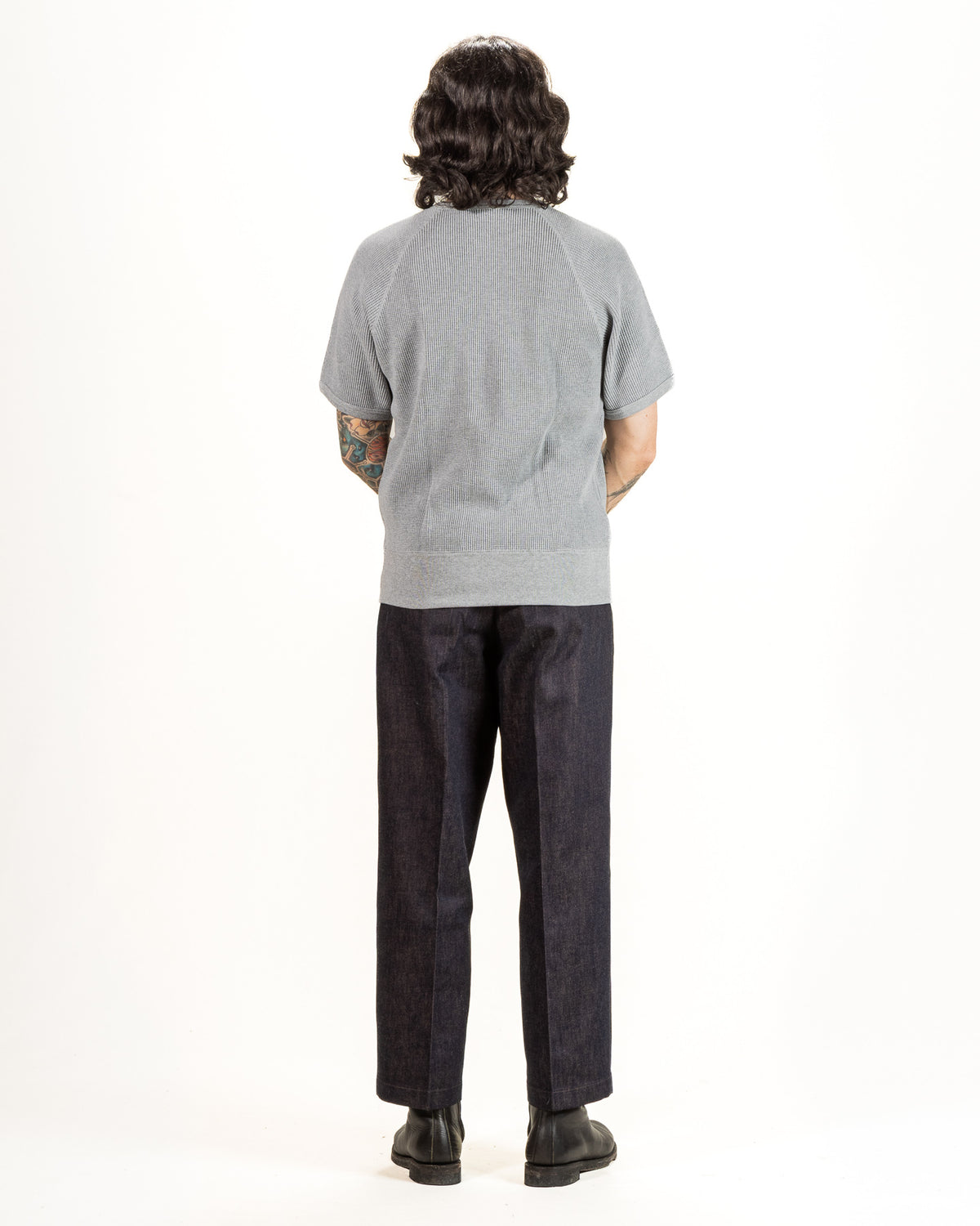 The Real McCoy's Summer Thermal Tee - Gray - Standard & Strange