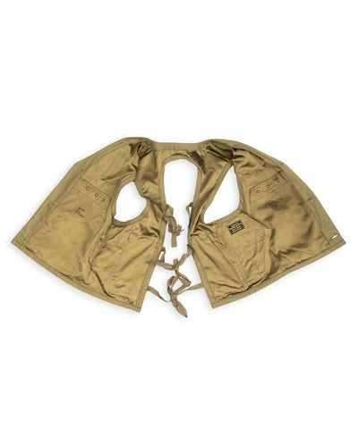 The Real McCoy's Type C-1 Vest, Emergency Sustenance Vest - Olive - Standard & Strange