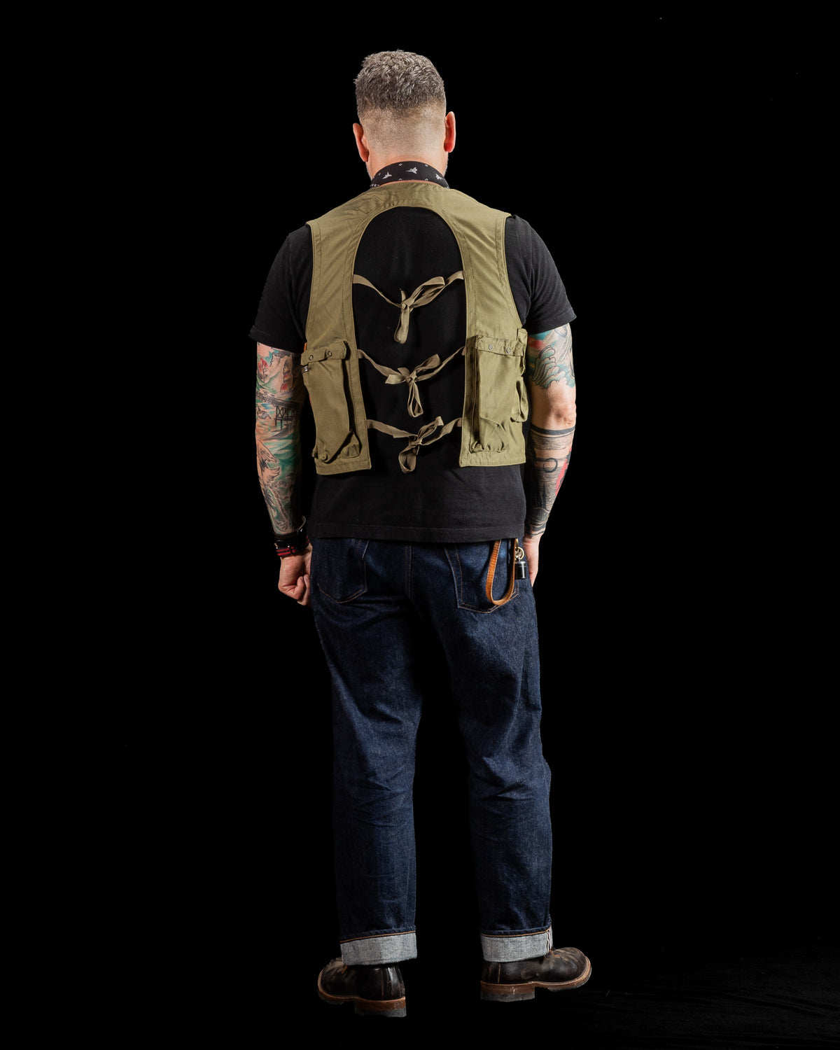 The Real McCoy's Type C-1 Vest, Emergency Sustenance Vest - Olive - Standard & Strange