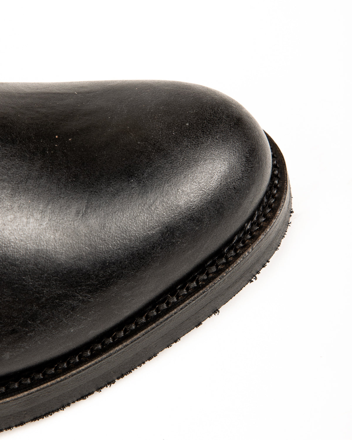 Rolling Dub Trio Griffin Plain Toe Boots - Black Horsebutt - Standard & Strange