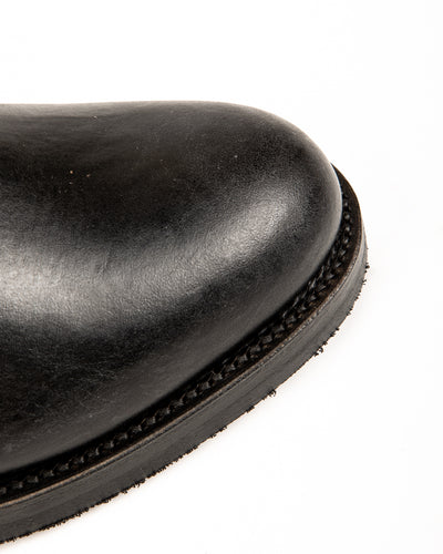 Rolling Dub Trio Griffin Plain Toe Boots - Black Horsebutt - Standard & Strange