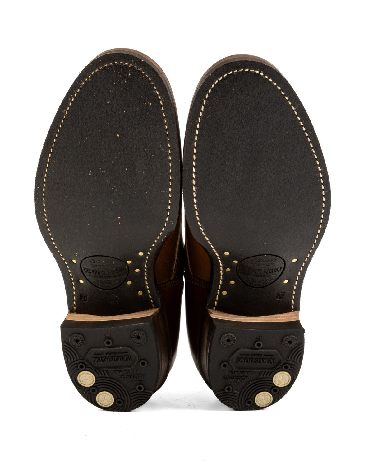 Rolling Dub Trio Griffin Plain Toe Boots - Brown Horsebutt - Standard & Strange