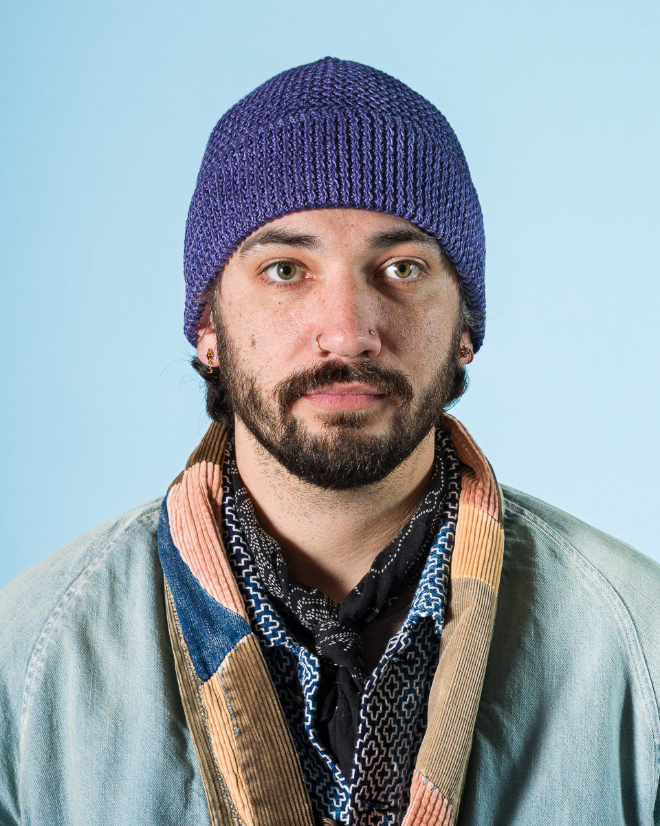 Standard & Strange Linen Watch Cap - Indigo - Standard & Strange