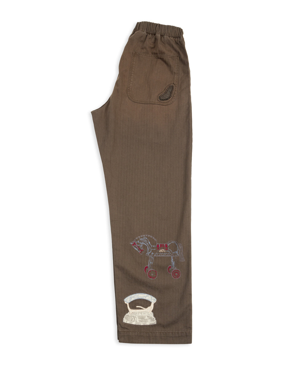 Samuel Zelig Antique Pant - Black - Standard & Strange