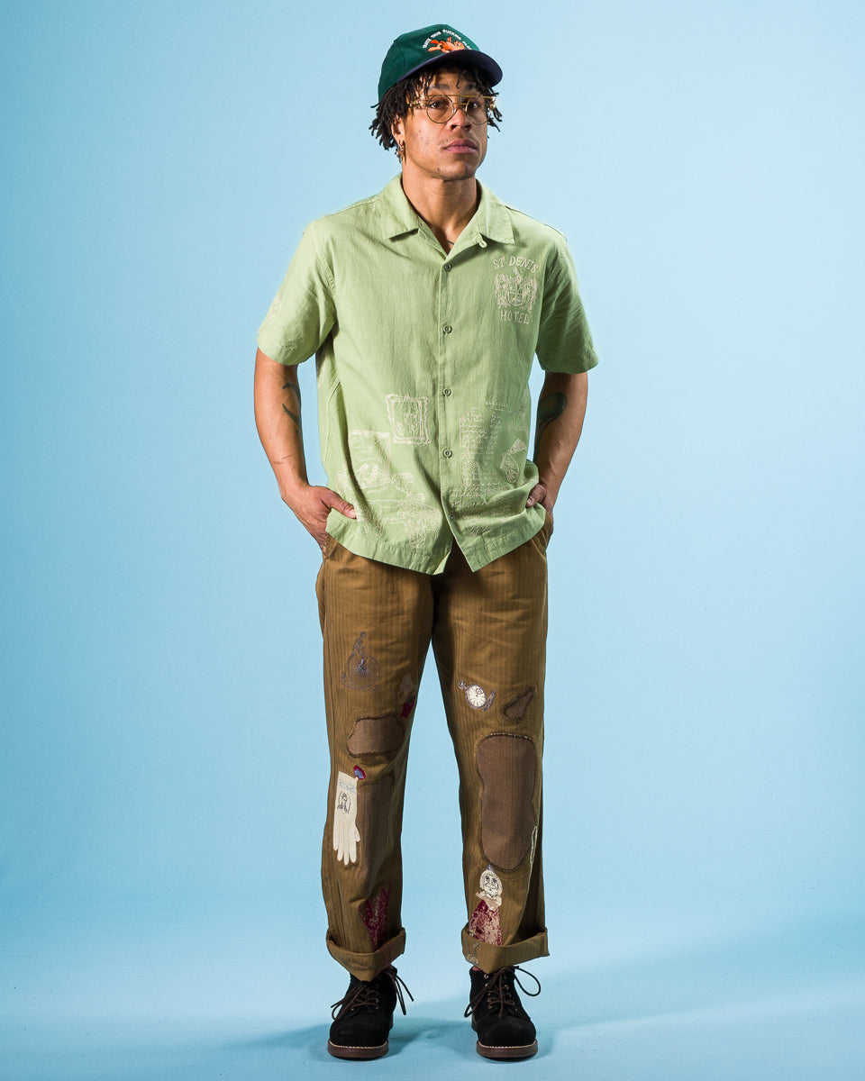 Samuel Zelig Antique Pant - Brown - Standard & Strange